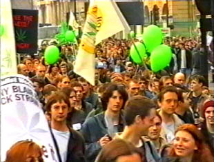 IoS decriminalise cannabis march